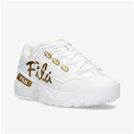Fila Hometown - Branco/Dourado - Sapatilhas Mulher tamanho 36