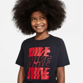 T-shirt Nike Futura - Preto - T-shirt Rapaz tamanho 16