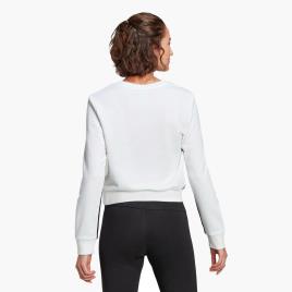 Sweat adidas Fav - Branco - Sweat Mulher tamanho S