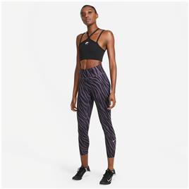 Leggings Nike One Aop Tgt Icnclsh - Preto - 7/8 Mulher tamanho XS