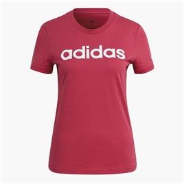 T-shirt adidas Linear - Vermelho - T-shirt Mulher tamanho M