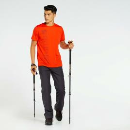 T-shirt Lafuma Corporate - Laranja - T-shirt Montanha Homem tamanho M