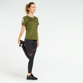 T-shirt adidas Own The Run - Fúcsia - Running Mulher tamanho L