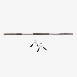 Barra Musculação Softee - Única - 2,00mx28mm+Bloqueadores tamanho T.U.