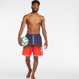 Calções de Banho Fila - Azul - Calções Praia Homem tamanho 2XL