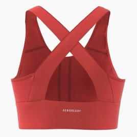 Soutien Desporto adidas Designed2Move - Vermelho - Mulher tamanho M