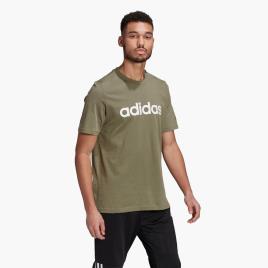 T-shirt adidas Linear Logo - Caqui - T-shirt Homem tamanho XL