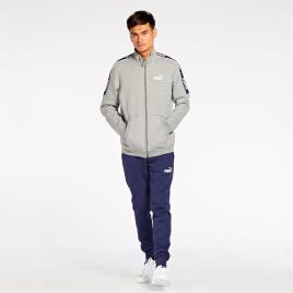 Fato de Treino Puma Tape Suit - Cinza - Homem tamanho XL