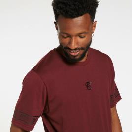 T-shirt Silver Essenfit Side - Vermelho - T-shirt Homem tamanho L