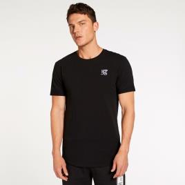 T-shirt Silver Essenfit Side - Preto - T-shirt Homem tamanho L