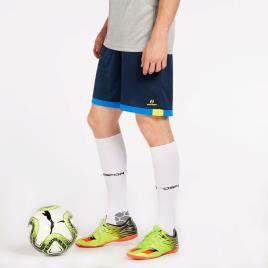 Calções Team Quest Basic - Azul Escuro - Futebol Homem tamanho S
