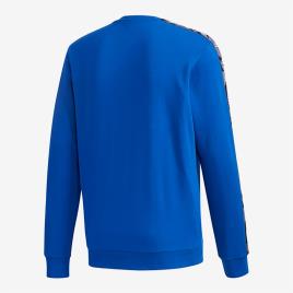 Sweat adidas Tape - Azul - Sweat Homem tamanho S