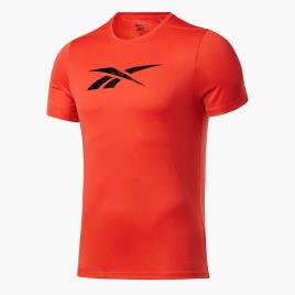 T-shirt Reebok - Laranja - T-shirt Running Homem tamanho M