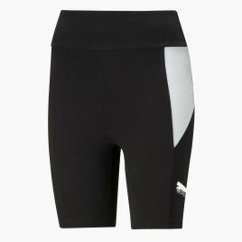 Calções Ciclista Puma Rebel - Preto - Calções Mulher tamanho M