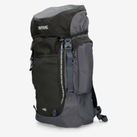Mochila Regatta Highton III 45 - Preto - Mochila Montanha tamanho T.U.