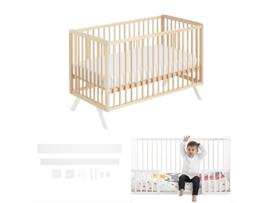 Berço COOL · DREAMS Koala (Kit Berço para Cama - Kit de Conversão Berço para Cama Branco)