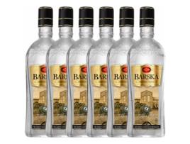 Vodka BARSKA Barska Premium (1 L - 6 unidades)