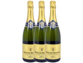 Champanhe FRANÇOIS MONTAND François Montand Blanc De Blancs Chardonnay  (0.75 L - 3 unidades)