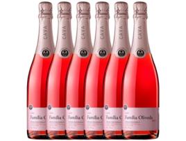 Espumante CAVES FREIXA RIGAU Caves Freixa Rigau Familia Oliveda Rosat Brut Cava Reserva (0.75 L - 6 unidades)