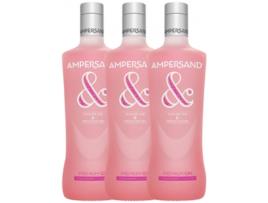 Gin AMPERSAND GIN Ampersand Gin Strawberry (0.7 L - 3 unidades)
