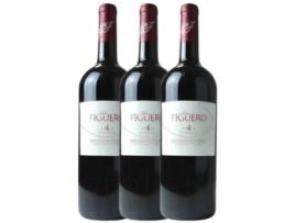 Vinho FIGUERO Figuero 4 Meses Tempranillo Ribera Del Duero Roble (1.5 L - 3 unidades)