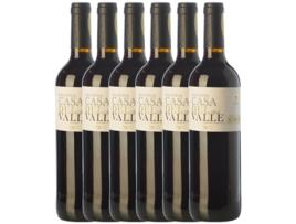 Vinho CASA DEL VALLE Casa Del Valle Hacienda Syrah Vino De La Tierra De Castilla Joven (0.75 L - 6 unidades)