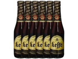 Cerveja CERVEZAS LEFFE Brown 0.33L (6 unidades)