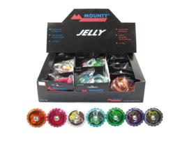 Campainha de bicicleta ASISTA Mini Jelly Giratoria Surtido Colores (Aluminio)