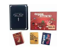 Jogo de Cartas Organ Attack Funny Gathering Card Board Game Party Family Card Portable Toy (Idade Mínima: 3 Anos - Dificuldade: Intermédia)