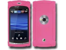 Capa Sony Vivaz U5 AMZER 89429 Rosa