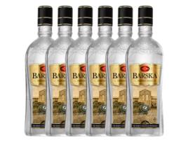 Vodka BARSKA Barska Premium (0.5 L - 6 unidades)