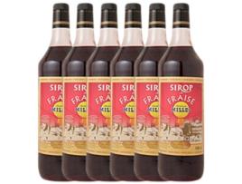 Licor MILLÀS Schnapp Millàs Sirop De Fraise (1 L - 6 unidades)