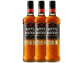 Whisky WHYTE & MACKAY Blended Whyte & Mackay Special Glasgow Triple Matured Reserva (1 L - 3 unidades)