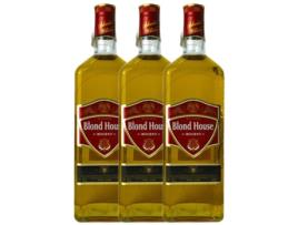 Whisky BLOND HOUSE Blended Blond House  (1.5 L - 3 unidades)