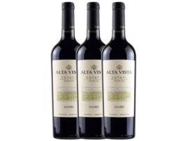 Vinho ALTAVISTA Altavista Premium Malbec Mendoza (0.75 L - 3 unidades)