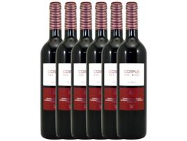 Vinho MUNI Muni Corpus Vino De La Tierra De Castilla Roble (0.75 L - 6 unidades)