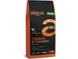 Comida para Cães ALLEVA  Natural Chicken & Pumpkin (12 kg - Seca - Adulto - Sabor: Frango, Abobora)