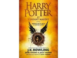 Livro harry potter et l'enfant maudit (parties un et deux) de j k rowling (francês)