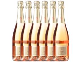 Espumante CARLES ANDREU Carles Andreu Rosat Trepat Brut Cava Joven (0.75 L - 6 unidades)
