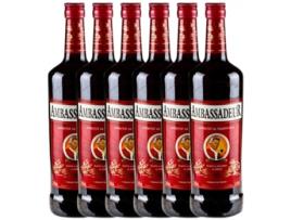 Licor AMBASSADEUR Ambassadeur (1 L - 6 unidades)