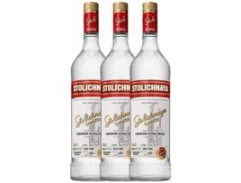 Vodka STOLICHNAYA Stolichnaya (1 L - 3 unidades)