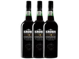 Vinho do Porto KROHN Krohn Porto 10 Anos (0.75 L - 3 unidades)