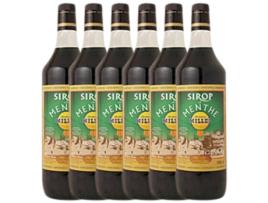 Licor MILLÀS Schnapp Millàs Sirop De Menthe (1 L - 6 unidades)