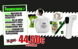 Kit especial proteção e segurança PROMOCOVID-7