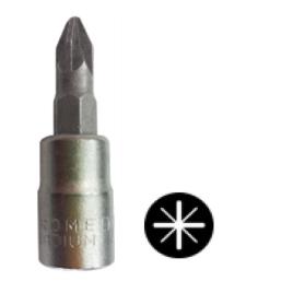 Pontas Adaptador de Chaves Dob. Philips Cromadas (#0 - #2) - #2