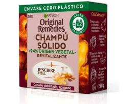 Remédios Originais Vital Ginger Solid Shampoo 60gr