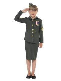 Fato Menina Ww2 - 10-12 Anos
