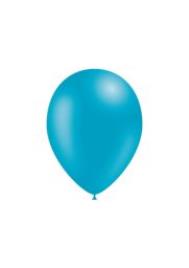 Saco De 100 Balões Pastel 25 Cm - Turquesa