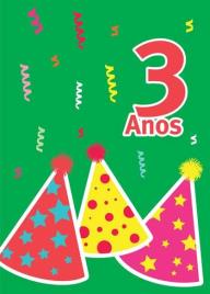 Postal 3 Anos