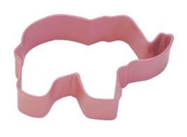 Cortador De Bolachas Elefante - Rosa